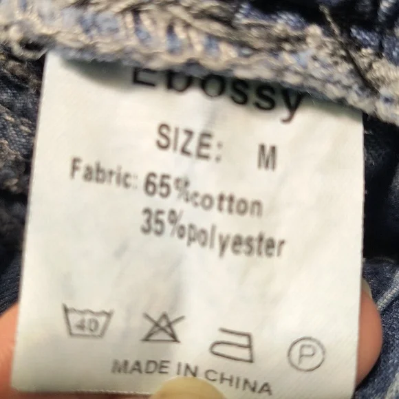 Denim Maxi Skirt With Raw Hem - Picture 8 of 8